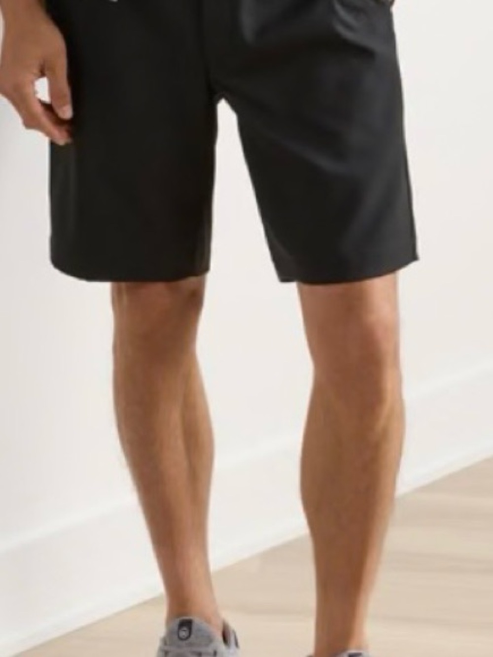 Peter Millar Black Performance Shorts